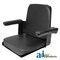 A & I Products Complete Seat, w/ Flip-Up Arms, BLK VINYL 26" x19" x19" A-CS140-1V - alternate 1